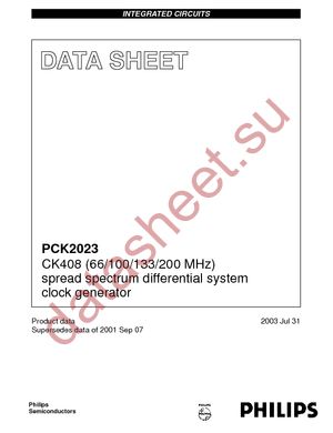 PCK2023DL,512 datasheet  